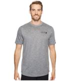 Under Armour Sportstyle Core Tee (steel Light Heather/black) Men's T Shirt