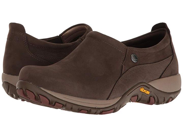 Dansko Patti (chocolate Milled Nubuck) Women's  Shoes