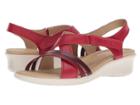 Ecco Felicia Sandal (chili Red/chili Red/bordeaux) Women's Sandals