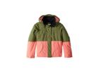 Roxy Kids Roxy Jetty Block Jacket (big Kids) (four Leaf Clover) Girl's Coat