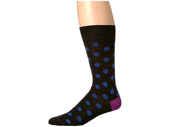 Paul Smith Bright Spot Socks (black Multi) Men's No Show Socks Shoes