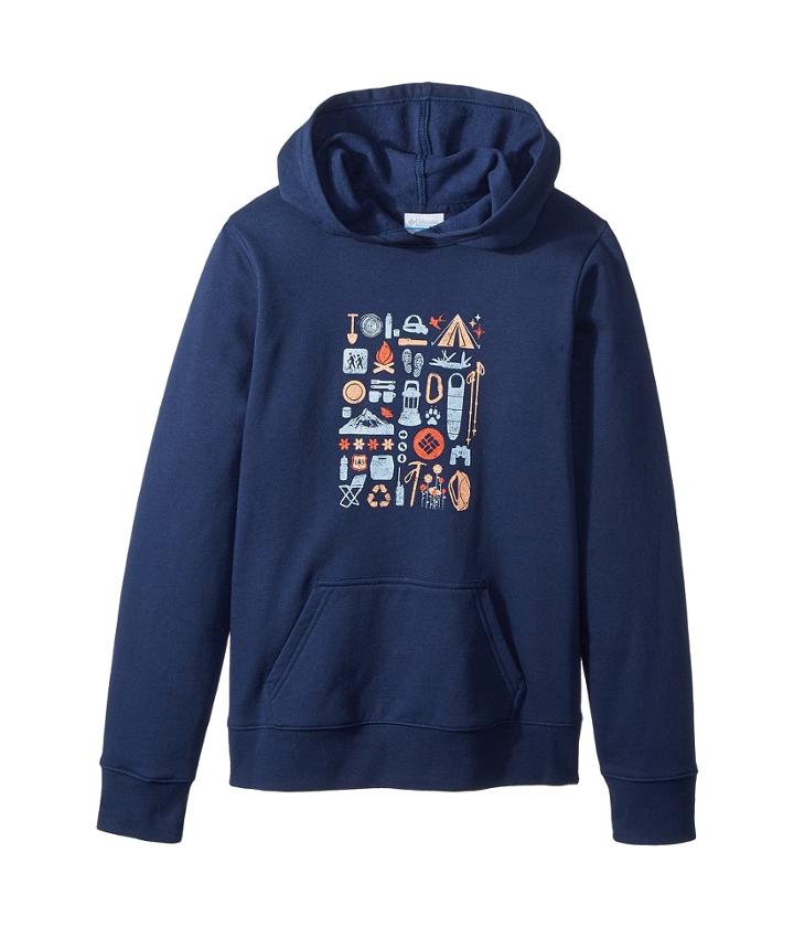 Columbia Kids Csc Hoodie (little Kids/big Kids) (collegiate Navy) Boy's Sweatshirt
