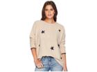 Joules Kellie Drop Shoulder Intarsia Sweater (navy Star) Women's Sweater