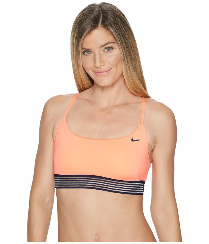 Nike Crossback Sport Top (crimson Pulse) Women's Swimwear