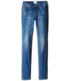 Hudson Kids Dolly Skinny Five-pocket Skinny Superstretch In Feather Blue (big Kids) (feather Blue) Girl's Jeans