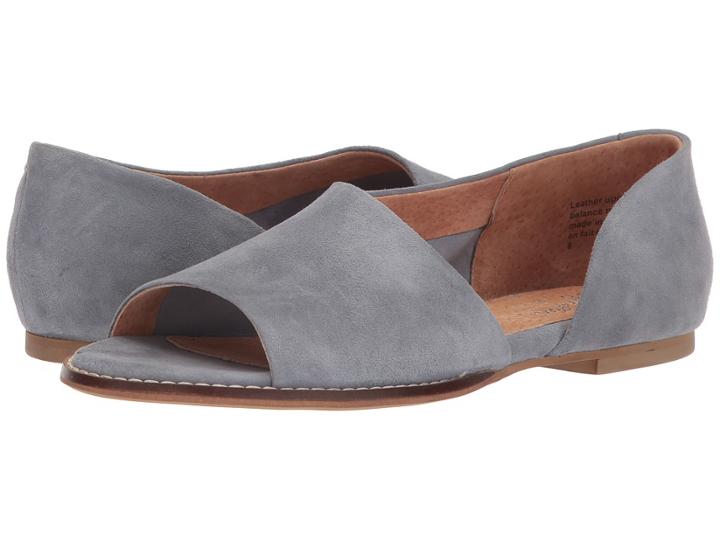 Seychelles Passport (denim Blue Suede) Women's Flat Shoes
