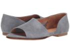 Seychelles Passport (denim Blue Suede) Women's Flat Shoes