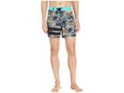 Hurley Phantom Block Party Outrigger 16 Boardshorts (black) Men's Swimwear