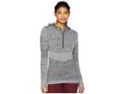 Eleven By Venus Williams Seamless Zip Hoodie (black) Women's Sweatshirt