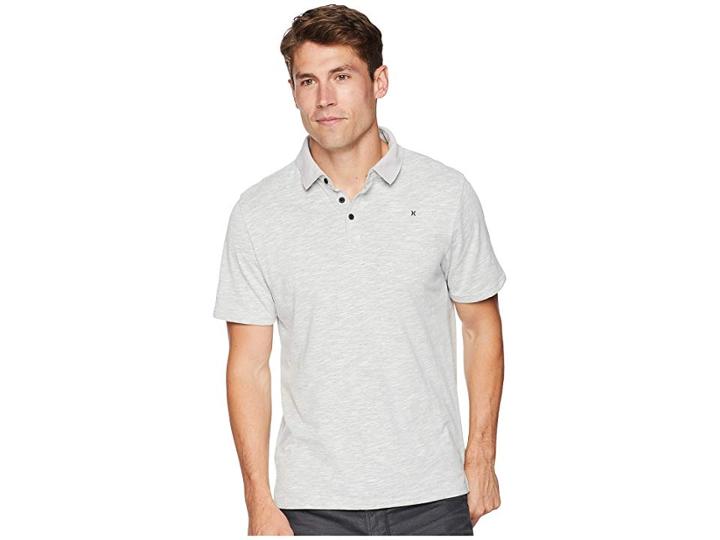 Hurley Dri-fit Lagos Polo (light Bone) Men's Clothing