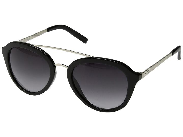 Guess Gf0310 (shiny Black/gradient Smoke) Fashion Sunglasses
