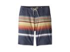 Vissla Kids El Granada 17 Boardshorts (big Kids) (dark Naval) Boy's Swimwear