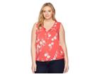 Levi's(r) Plus Jamie Top (oriole Poinsettia) Women's Clothing