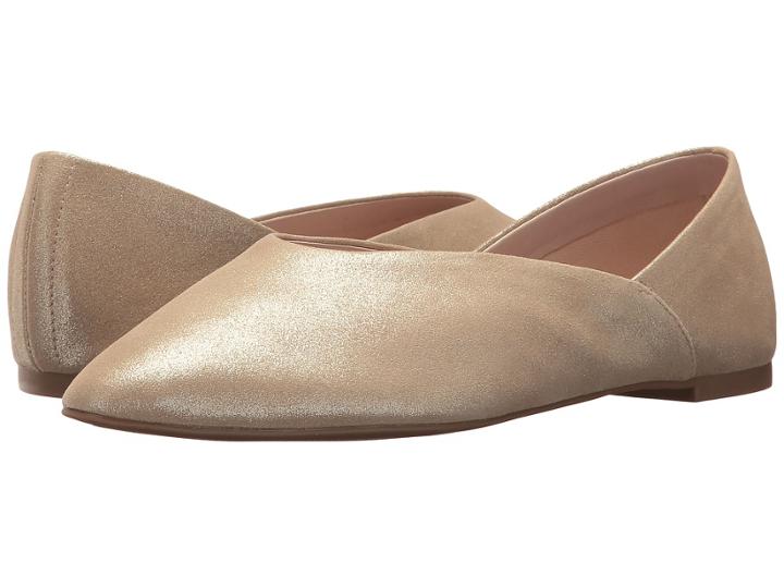 Nine West Monika 40th Anniversary Flat (light Gold Metallic) Women's Flat Shoes