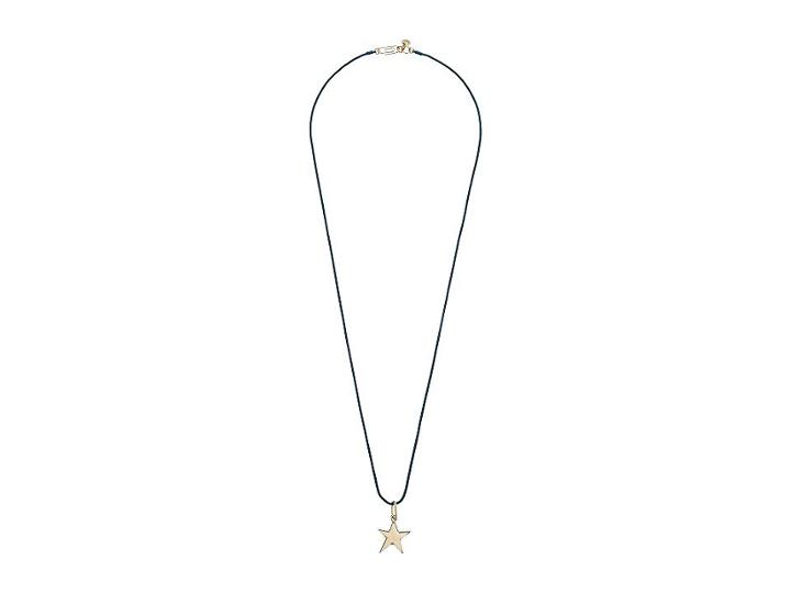 French Connection Star Pendant Necklace 30 (teal) Necklace