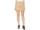 Blank Nyc Suede Mini Skirt With Side Slit In Venice Beach (venice Beach) Women's Skirt