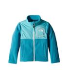 The North Face Kids Glacier Track Jacket (algiers Blue/blue Curacao/tnf White) Girl's Coat