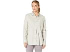 Mountain Hardwear Karseetm Long Sleeve Shirt (green Fade) Women's Long Sleeve Button Up