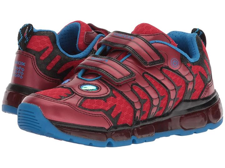 Geox Kids Android 16 (little Kid/big Kid) (red) Boy's Shoes