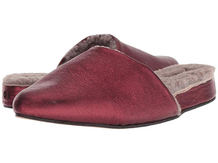 Ross & Snow Julia Slide (cabernet Metallic) Women's Shoes