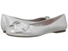Betsey Johnson Emy (silver) Women's Flat Shoes