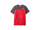 The North Face Kids Short Sleeve Pocket Tee (little Kids/big Kids) (tnf Red Heather) Boy's T Shirt