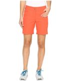 Adidas Golf Essential Shorts 7 (easy Coral) Women's Shorts