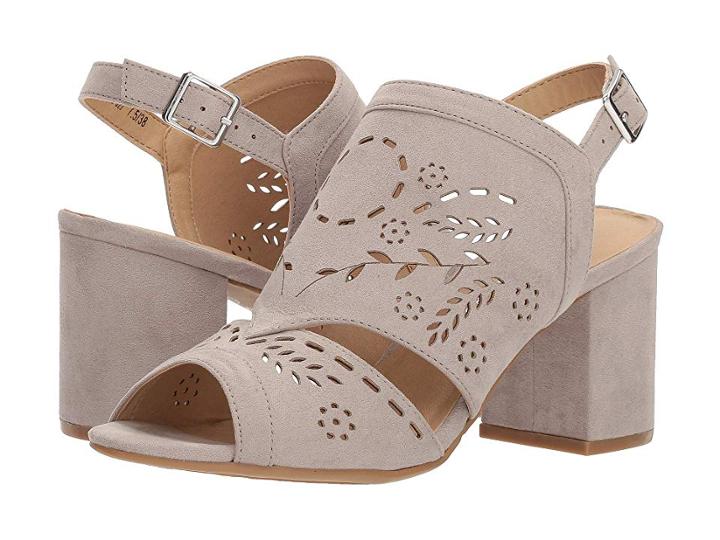 Cl By Laundry Joanne (smoke Grey Super Suede) Women's 1-2 Inch Heel Shoes