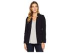 Tahari By Asl Bi-stretch Military Jacket (black) Women's Coat