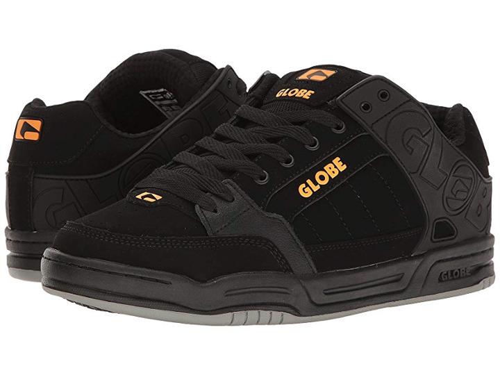 Globe Tilt (black/black/orange) Men's Skate Shoes