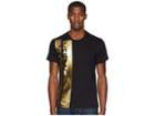 Versace Jeans Logo Block Short Sleeve T-shirt (black) Men's T Shirt