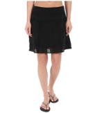 Prana Erin Skirt (black 2) Women's Skirt