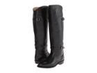 Frye Dorado Riding (black Leather) Women's Pull-on Boots