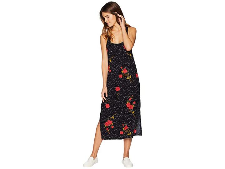 Volcom End Of The Rose Dress (black) Women's Dress