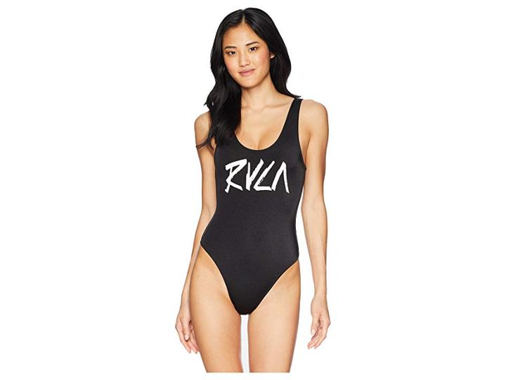 Rvca Blackout One-piece (black) Women's Swimsuits One Piece