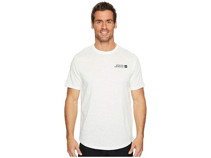 Under Armour Sportstyle Core Tee (ivory/black) Men's T Shirt