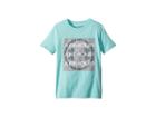Under Armour Kids Visualogo Short Sleeve Tee (big Kids) (teal Punch Light Heather/green Typhoon/tourmaline Teal) Boy's T Shirt