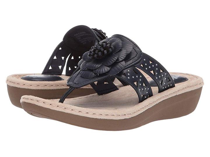 White Mountain Cynthia (navy) Women's Shoes