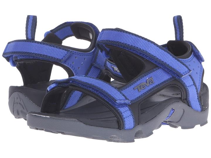 Teva Kids Tanza (little Kid/big Kid) (blue/grey) Boys Shoes