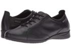 Mephisto Valentina (black Silk) Women's Lace Up Casual Shoes