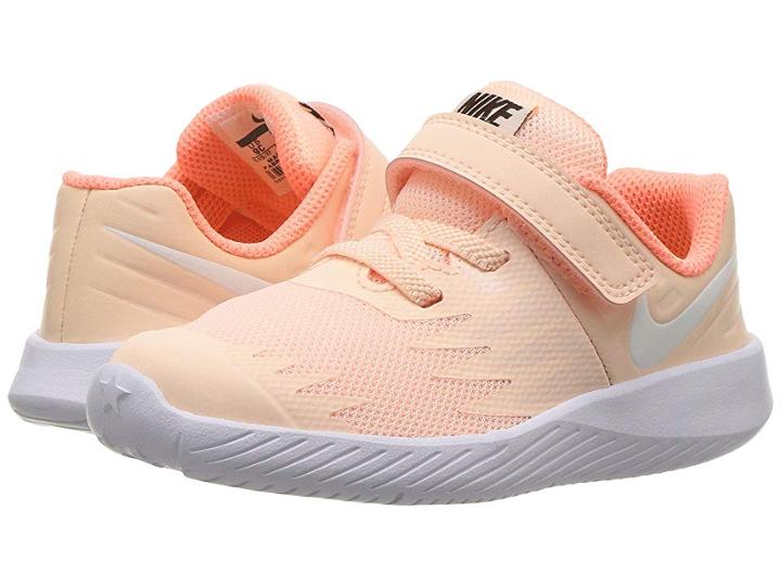 Nike Kids Star Runner Tdv (infant/toddler) (crimson Tint/white/crimson Pulse/black) Girls Shoes