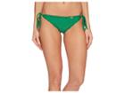 Luli Fama Cosita Buena Wavey Tie Side Ruched Full Bikini Bottom (palma) Women's Swimwear