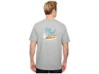 Tommy Bahama Yer Out Tee (grey Heather) Men's T Shirt