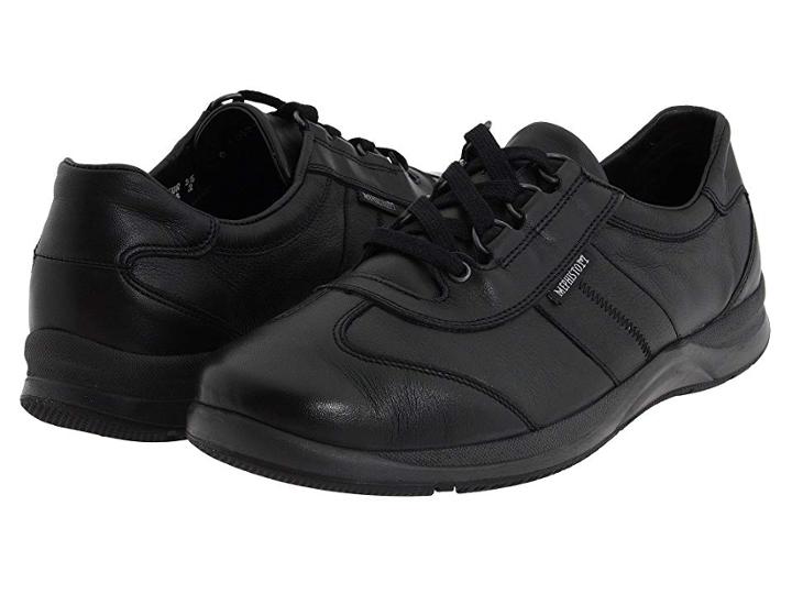 Mephisto Laser (black Smooth) Women's Lace Up Casual Shoes