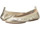 Yosi Samra Samara Metallic (gold) Women's Flat Shoes