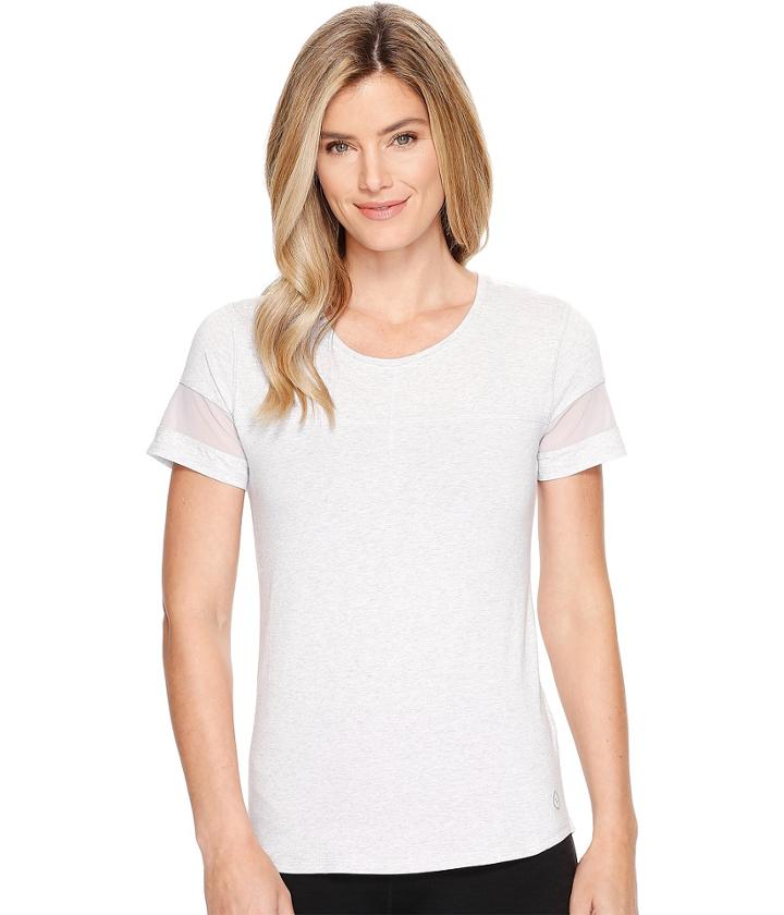 Tasc Performance Sprinter Tee (light Heather Gray) Women's Short Sleeve Pullover