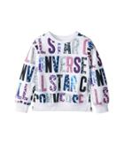 Converse Kids All Over Printed Pullover (toddler/little Kids) (print Party) Girl's Sweatshirt