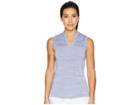 Nike Golf Zonal Cooling Polo Sleeve Sub Jacquard (purple Slate/flat Silver) Women's Clothing