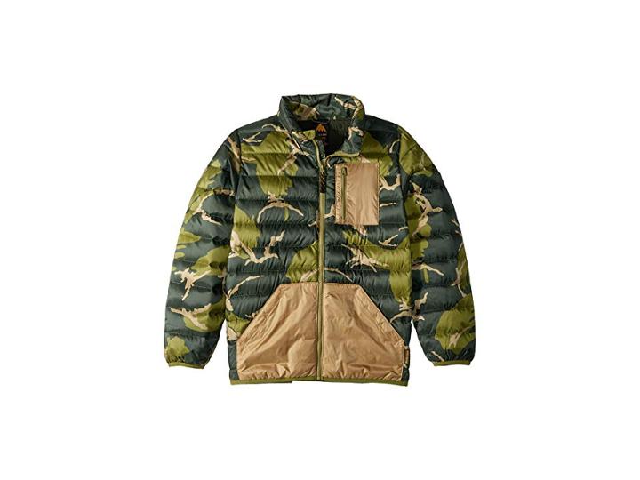 Burton Kids Evergreen Insulator (little Kids/big Kids) (mountain Camo/kelp) Boy's Clothing