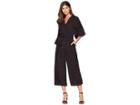 Kensie Beauty And The Beast Jumpsuit Ks9k8299 (black Combo) Women's Jumpsuit & Rompers One Piece